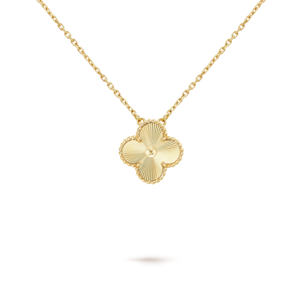 Van Cleef Necklace Dupe, Gold Clover Leaf Necklace