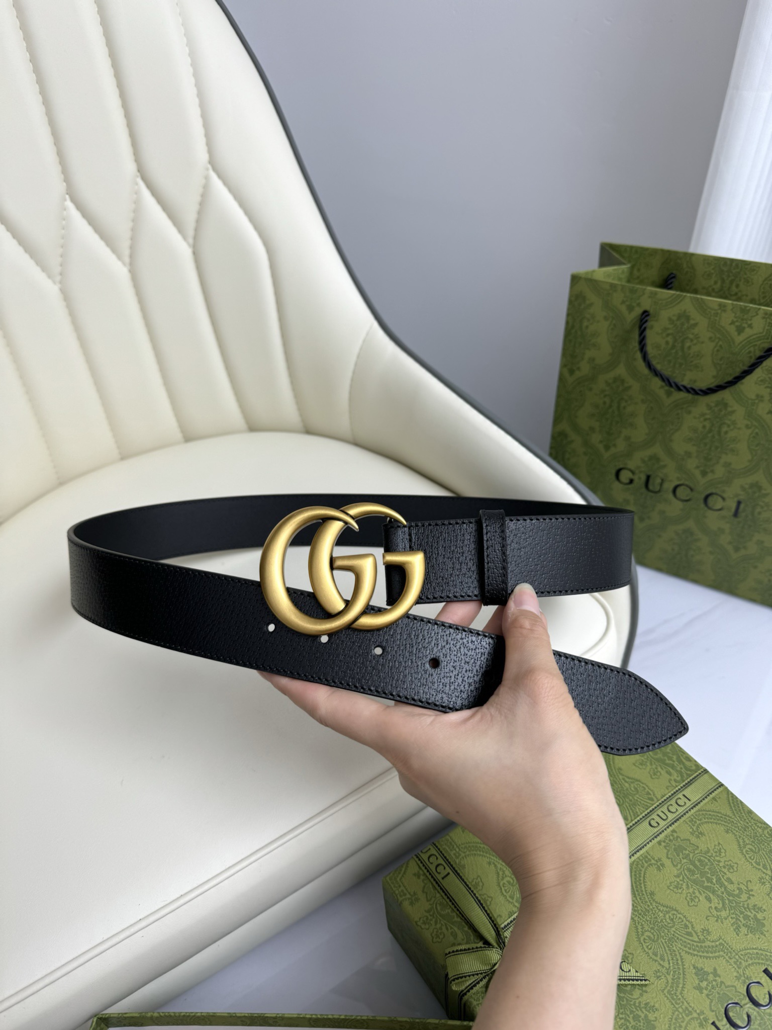 Gucci Leather Belts 1:1 Mirror Version