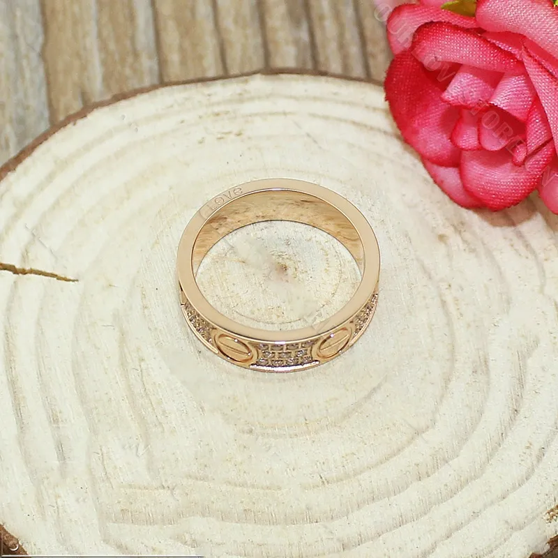 Replica Cartier Love Ring 18K Pink Gold Paved Diamonds B4087600