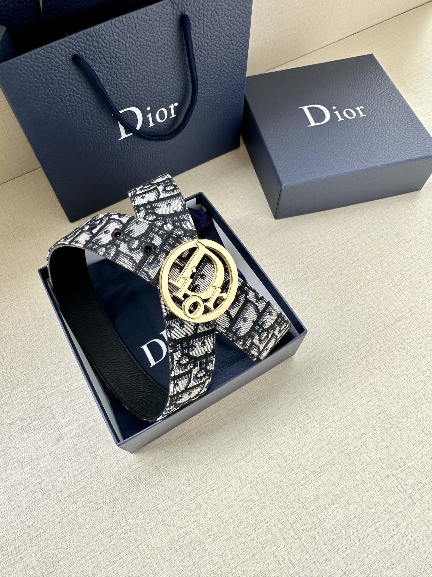 Dior Leather Belts 1:1 Mirror Version