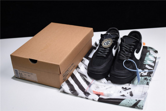 Off-White Nike Air Force 1 Low Black AO4606-001