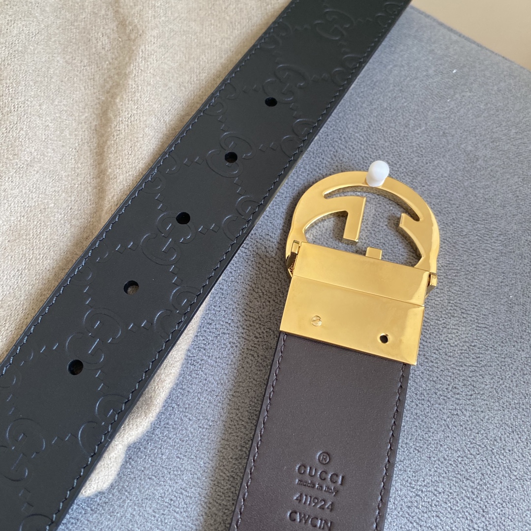 Gucci Leather Belts 1:1 Mirror Version