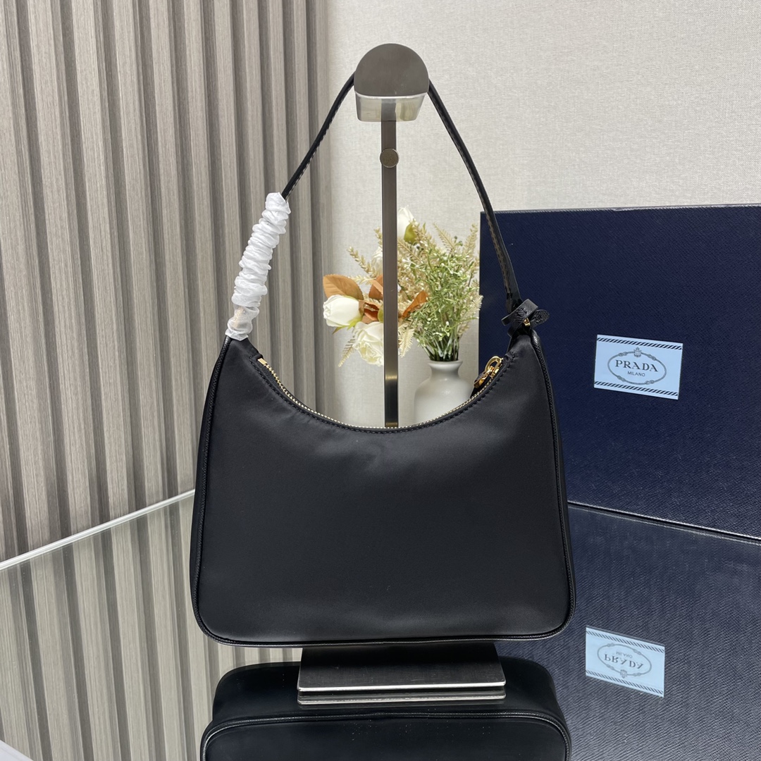 Prada e-Edition 2000 Hobo Handbag Nylon Shoulder Bag 10A(Replica)