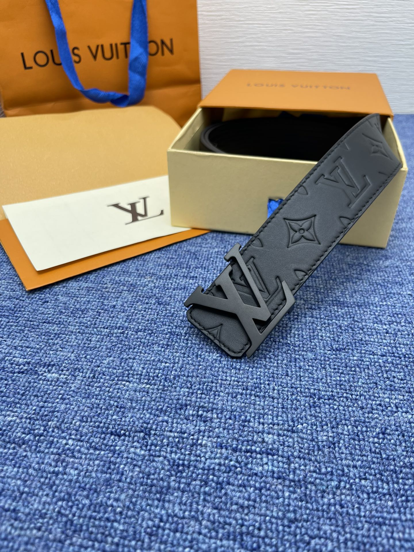 Louis Vuitton LV Leather Belts 1:1 Mirror Version