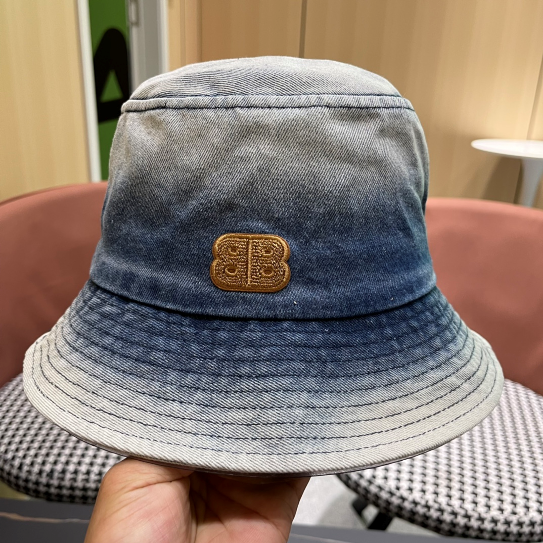 Balenciaga Big Head Around The Bucket Hat Sunhat （Replica）