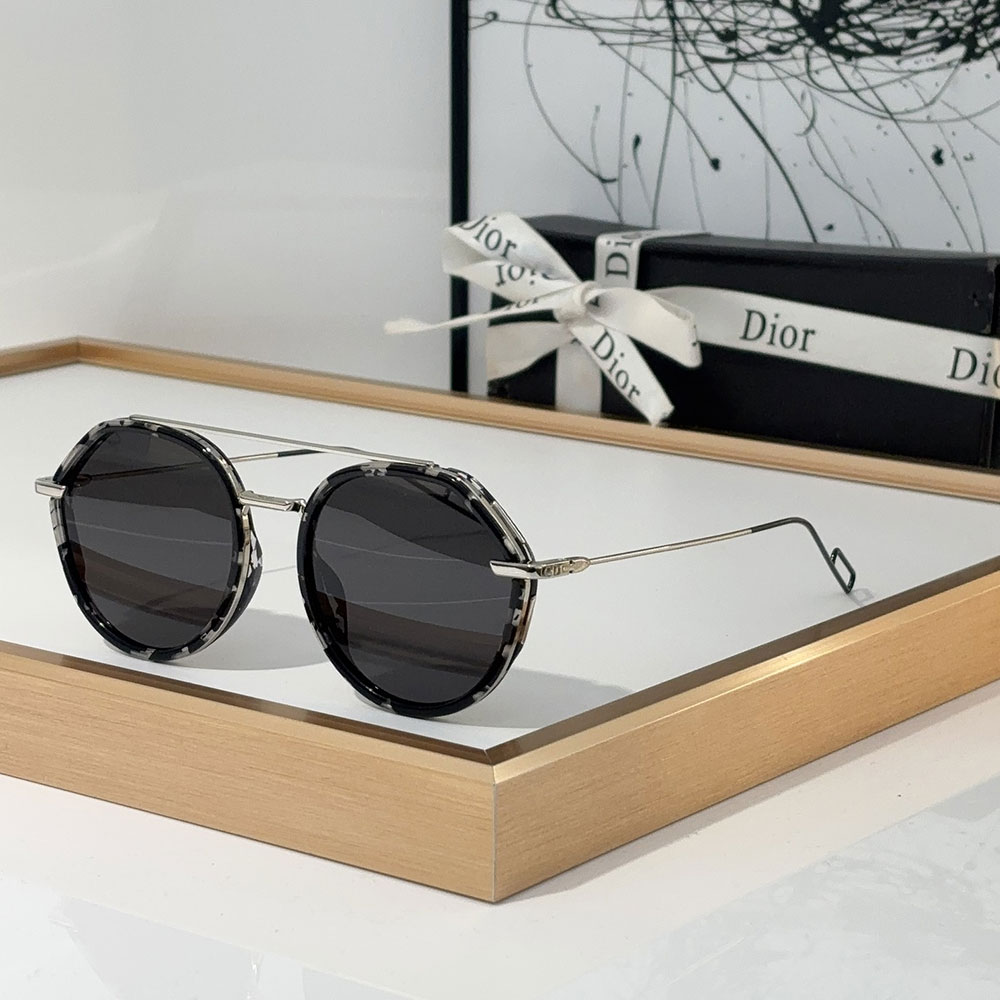 Dior Alloy Sunglasses With Reflective Frames Top quality (Replica）