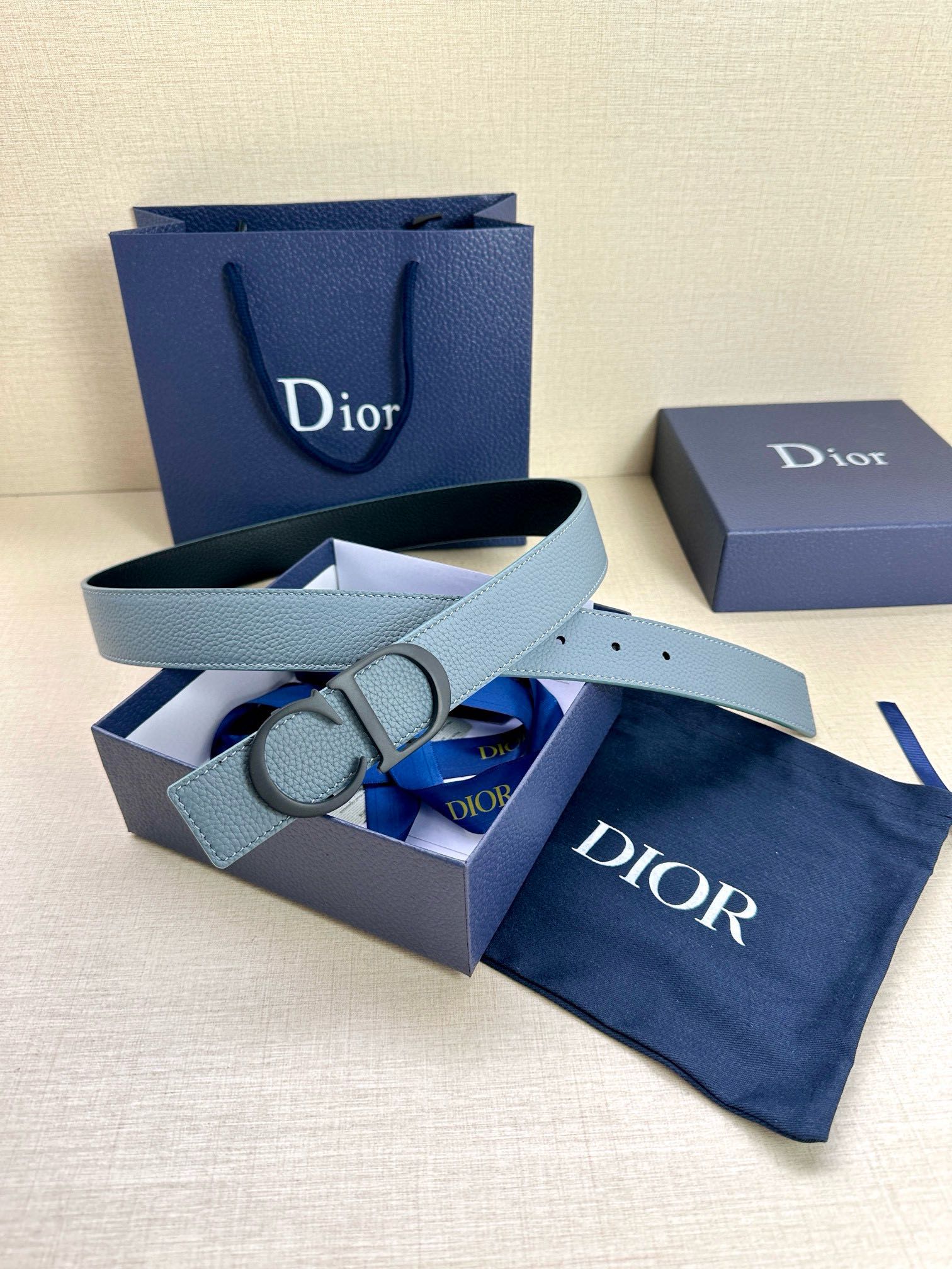 Dior Leather Belts 1:1 Mirror Version