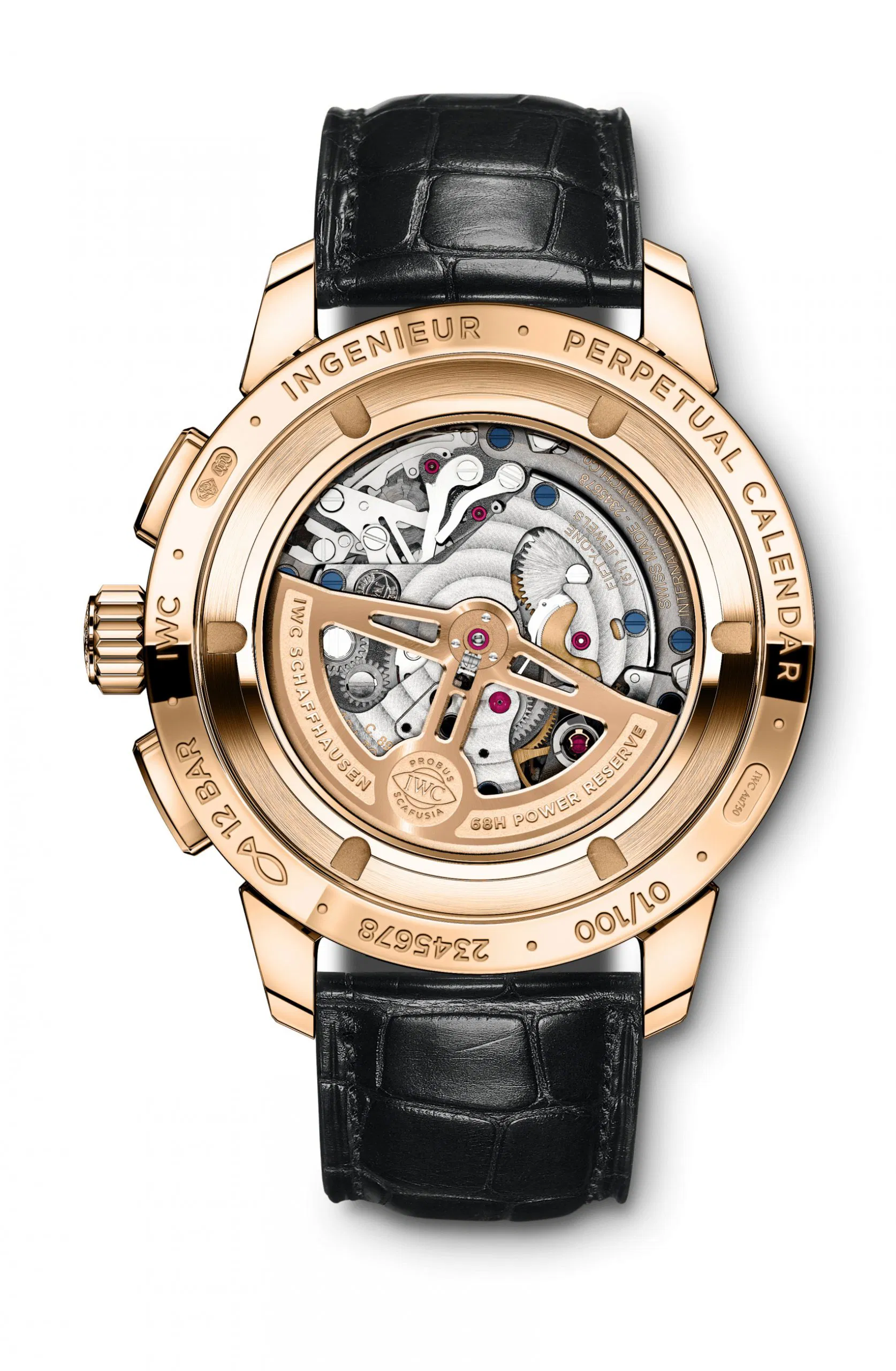 Schaffhausen Ingenieur perpetual calendar digital date month iw381701