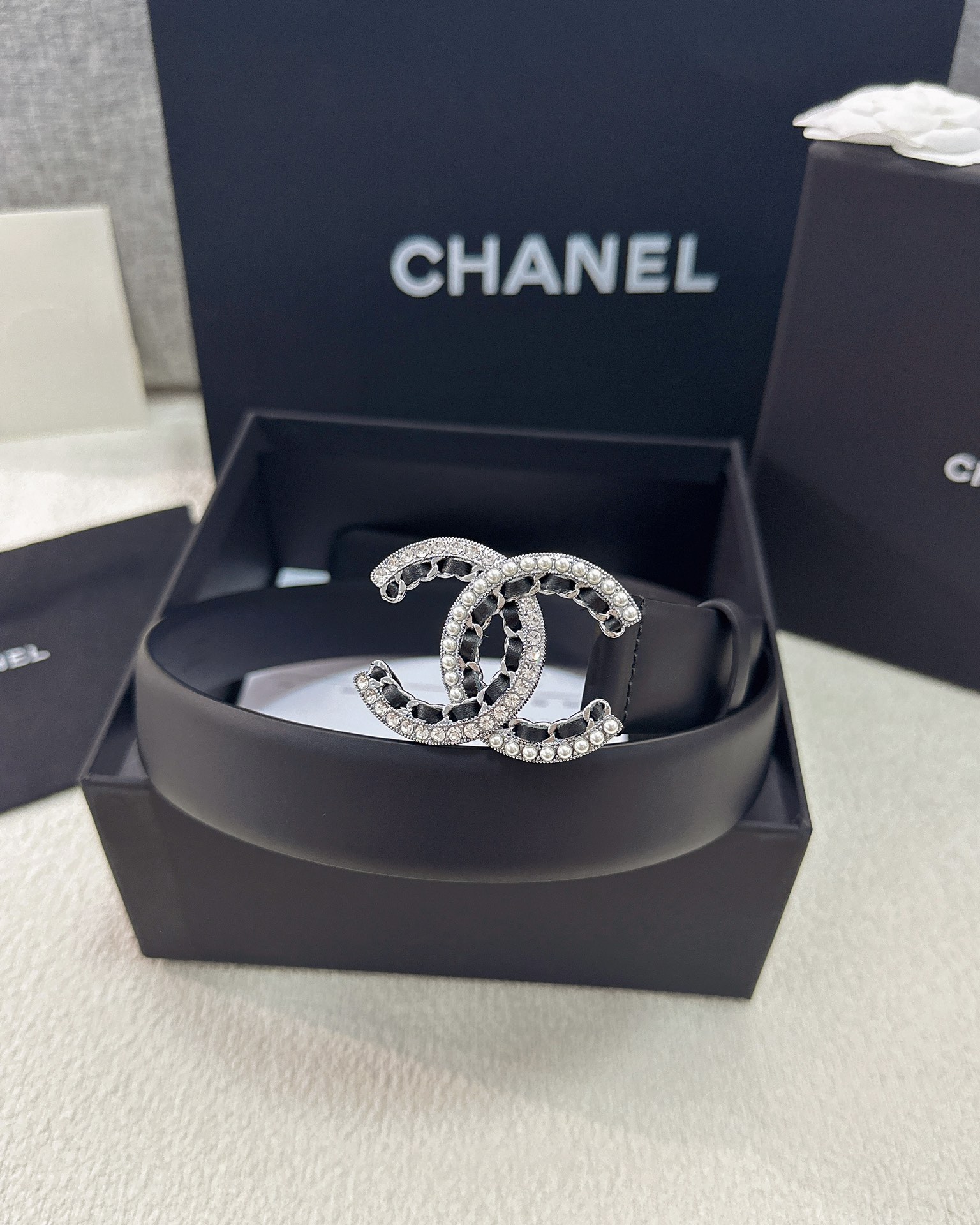 Chanel Leather Belts 1:1 Mirror Version