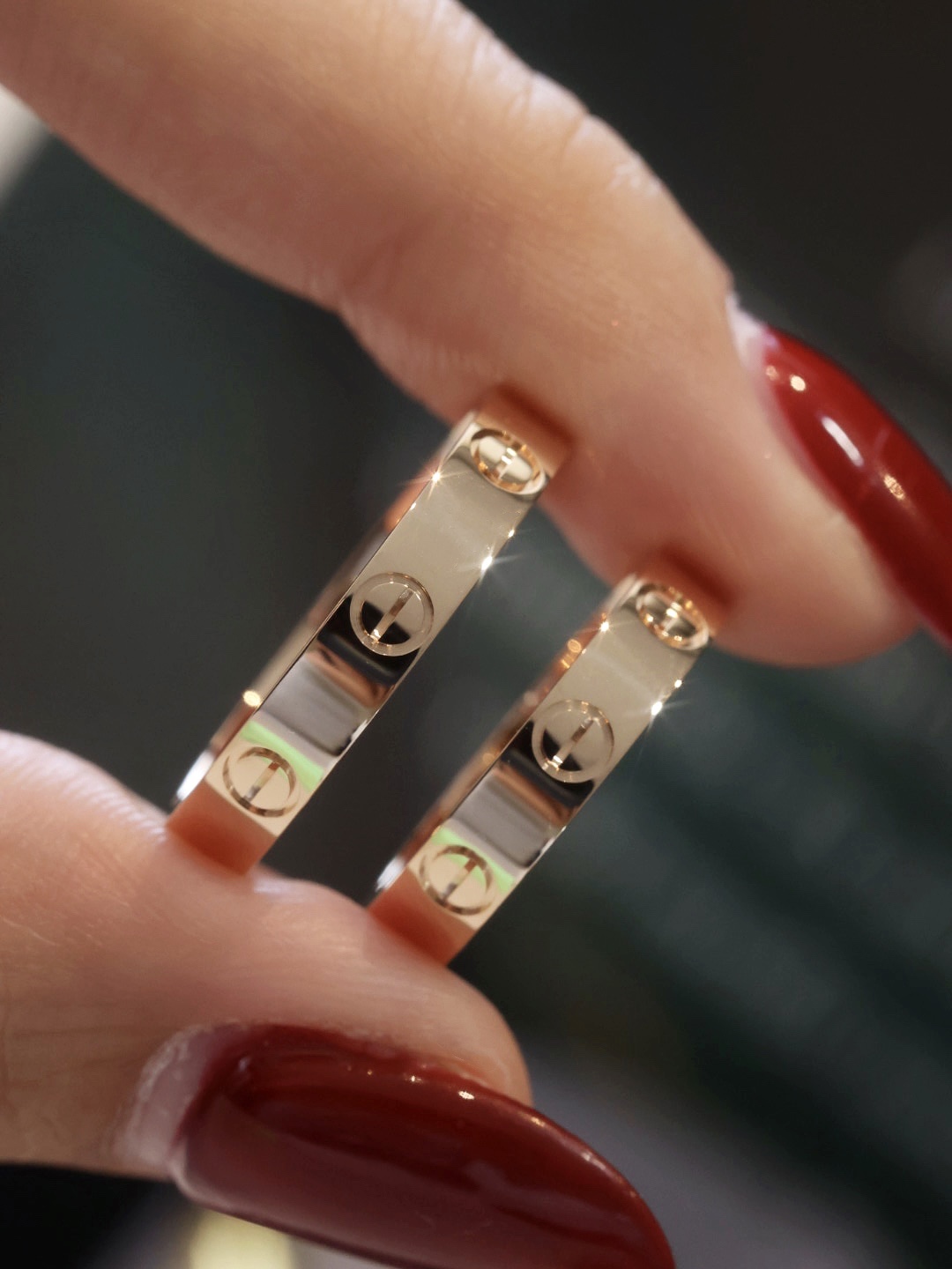 CARTIER LOVE WEDDING BAND