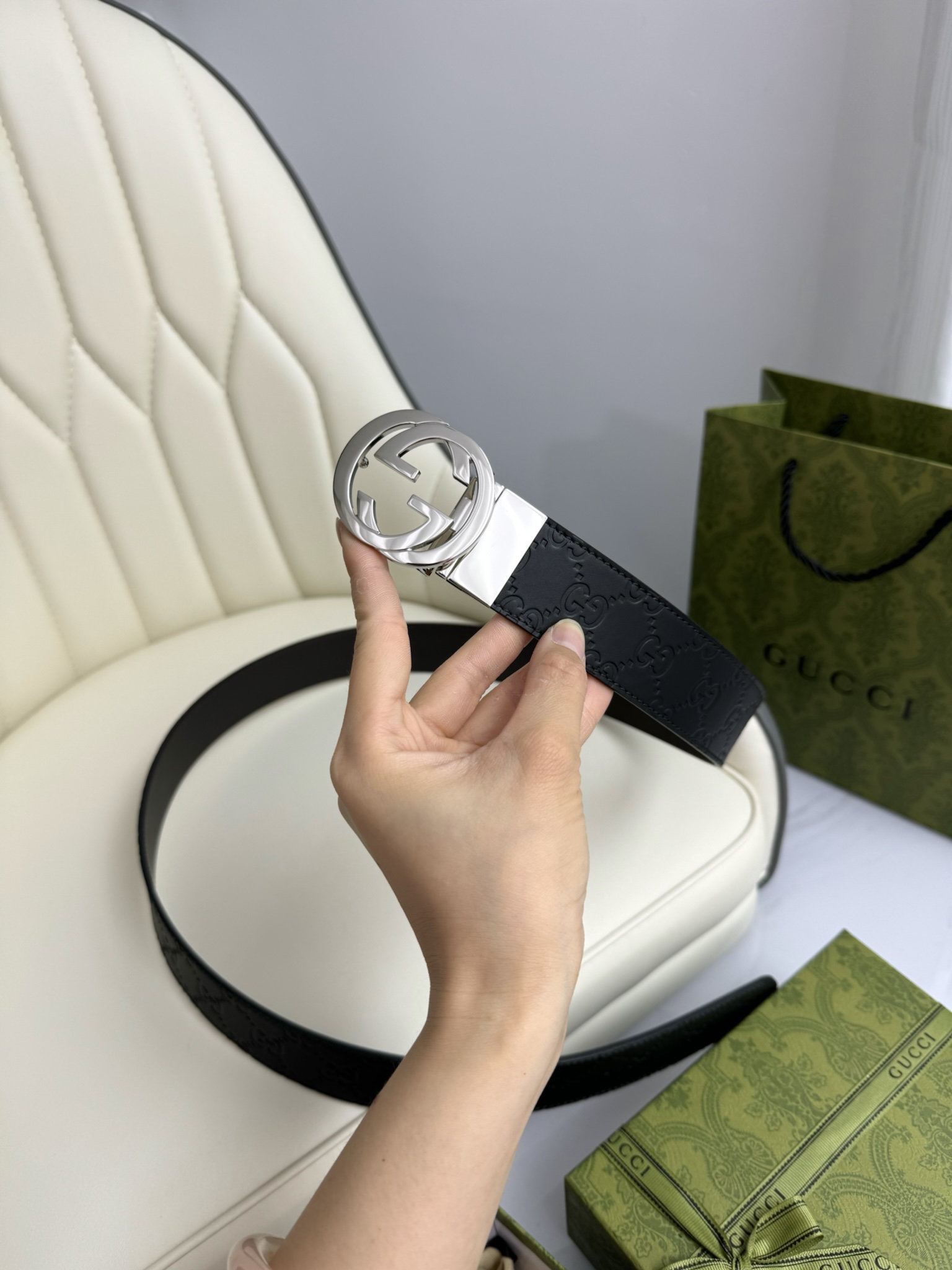 Gucci Leather Belts 1:1 Mirror Version