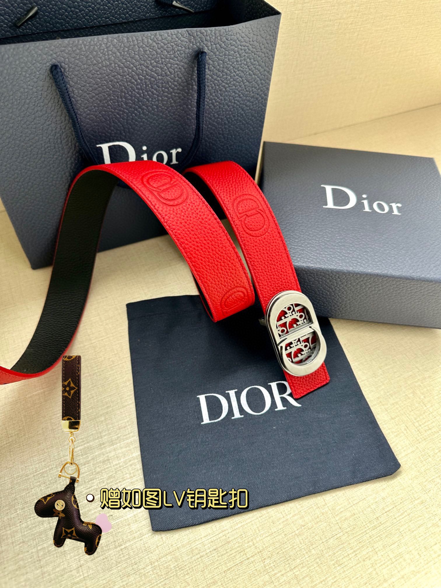 Dior Leather Belts 1:1 Mirror Version