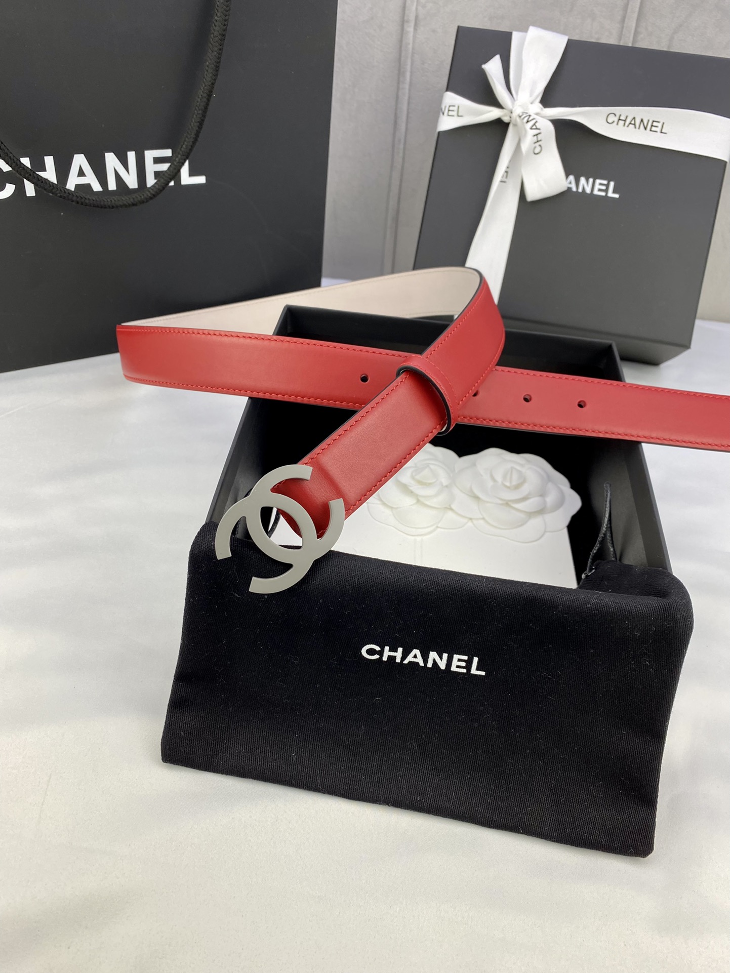 Chanel Leather Belts 1:1 Mirror Version