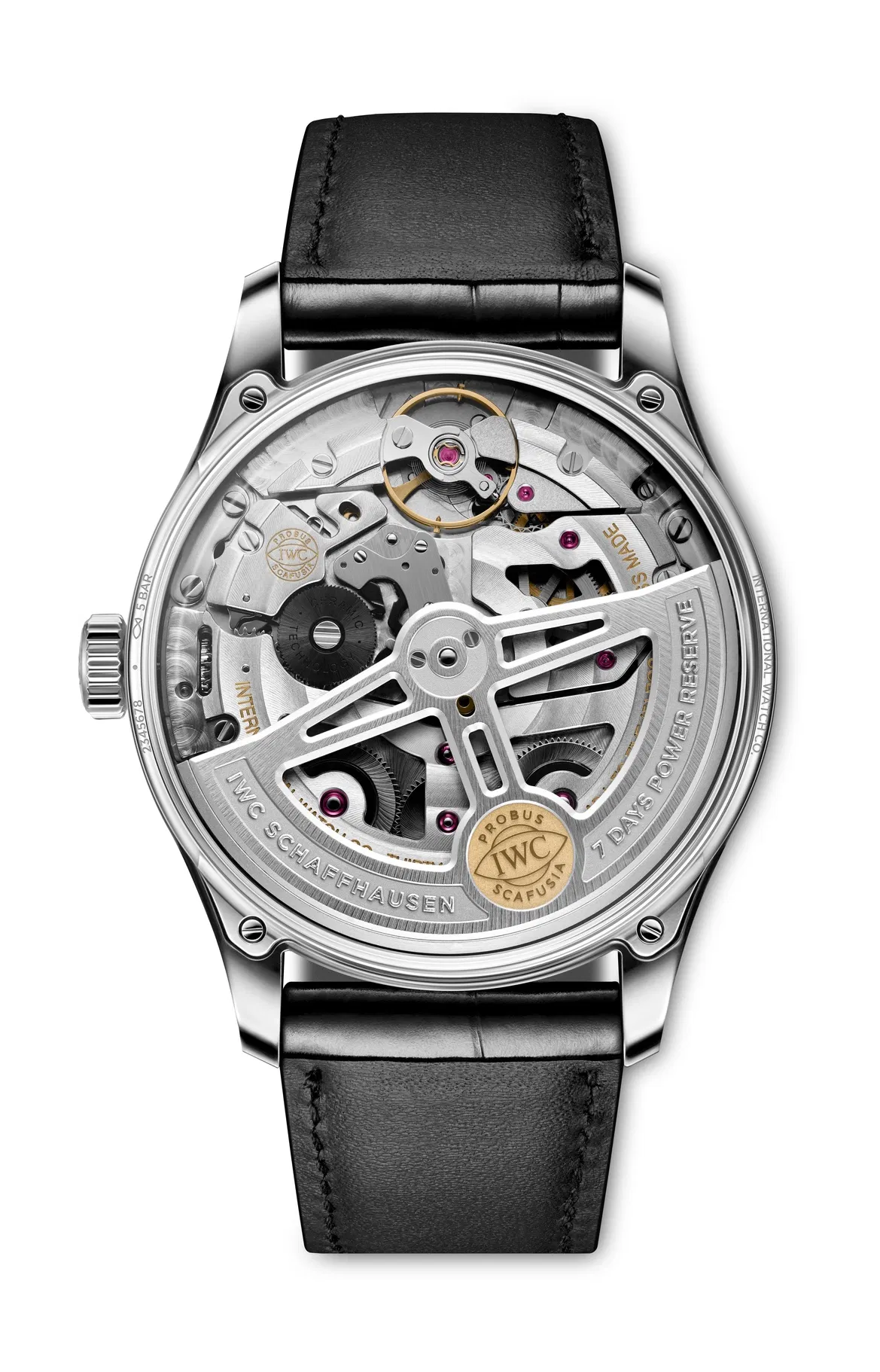 Schaffhausen Portugieser automatic 42 silver moon iw501701
