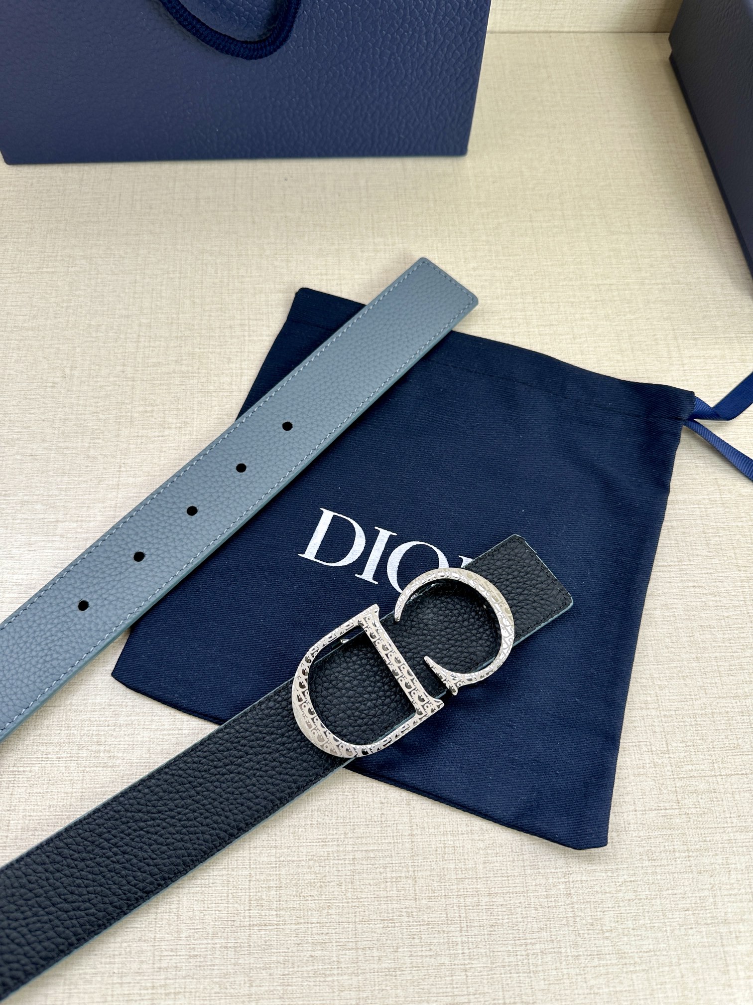 Dior Leather Belts 1:1 Mirror Version