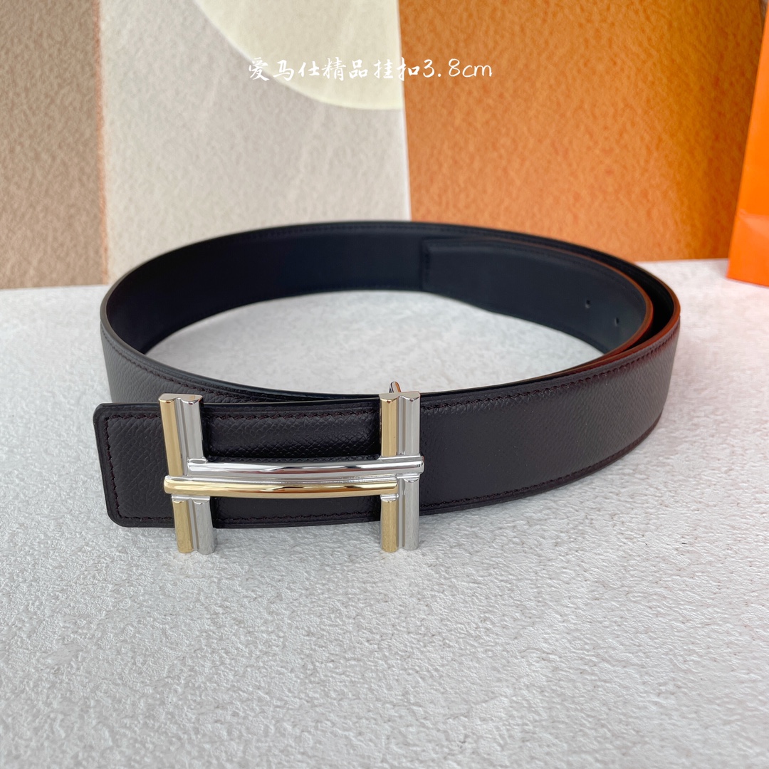 Hermes Leather Belts 1:1 Mirror Version