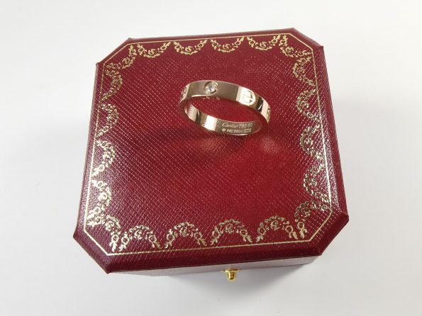 Cartier Love Ring Dupe, One Diamond