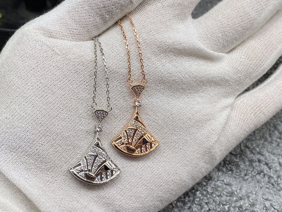 Bvlgari Dress Necklace with Diamonds