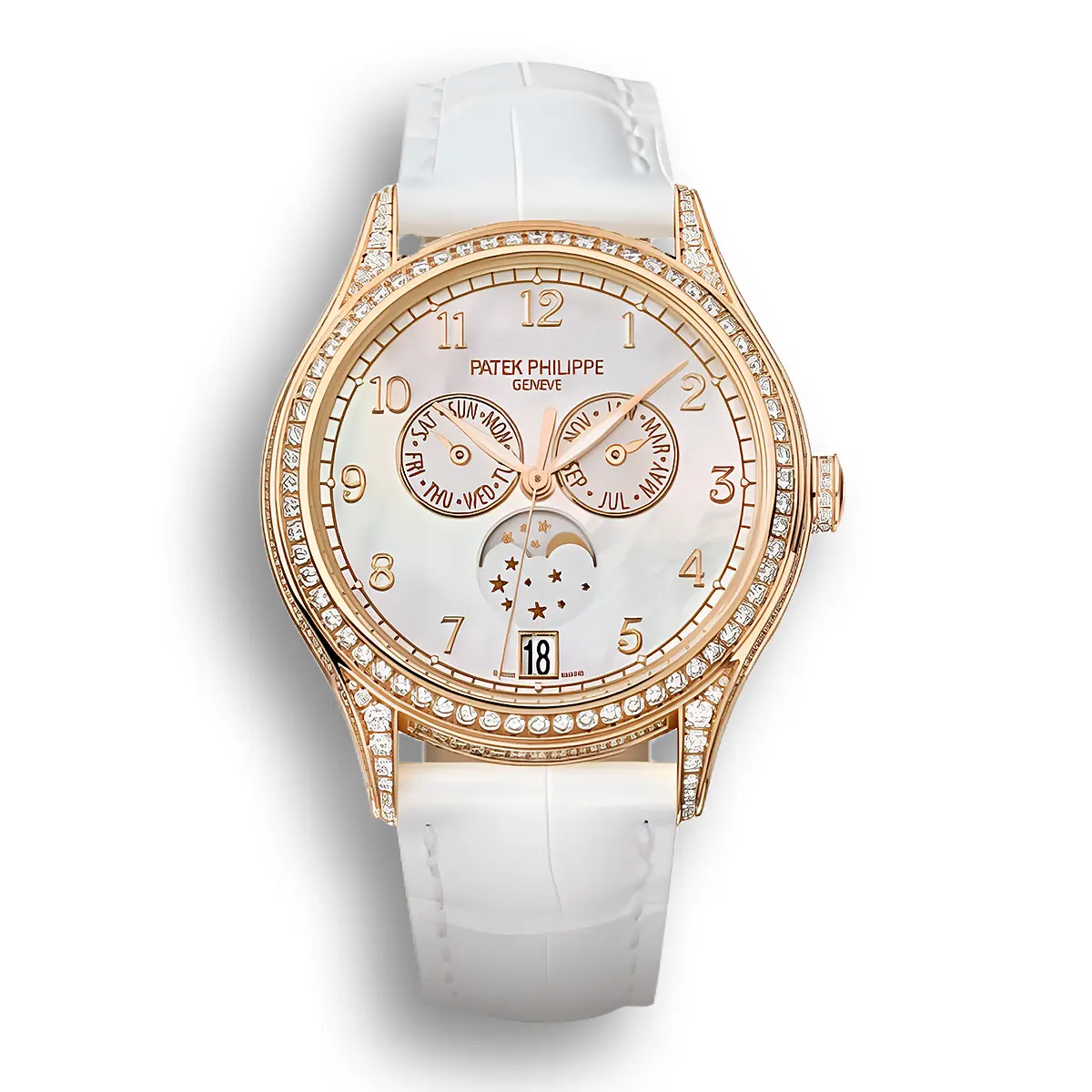 Complications 4948R-001 ANNUAL CALENDAR, MOON PHASES.  38 mm,Rose gold