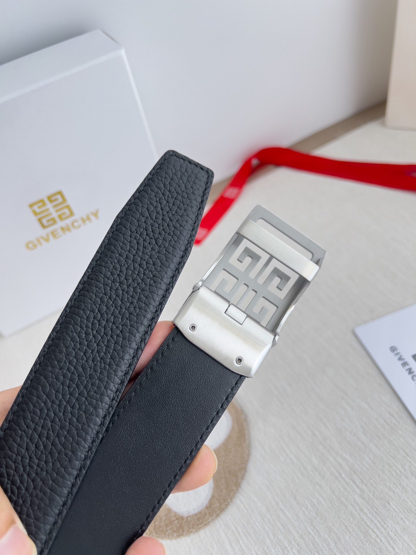 Givenchy Leather Belts 1:1 Mirror Version