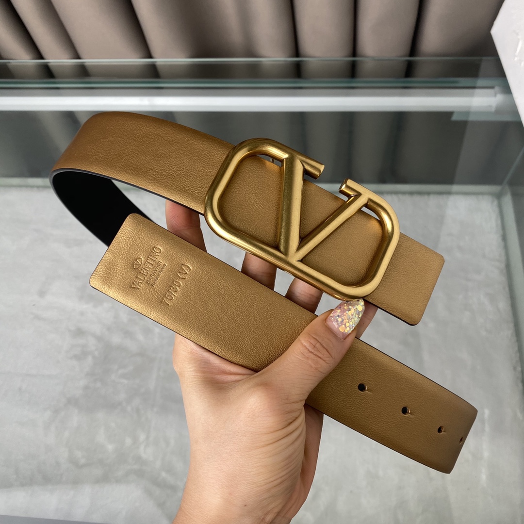 Valentino Leather Belts 1:1 Mirror Version