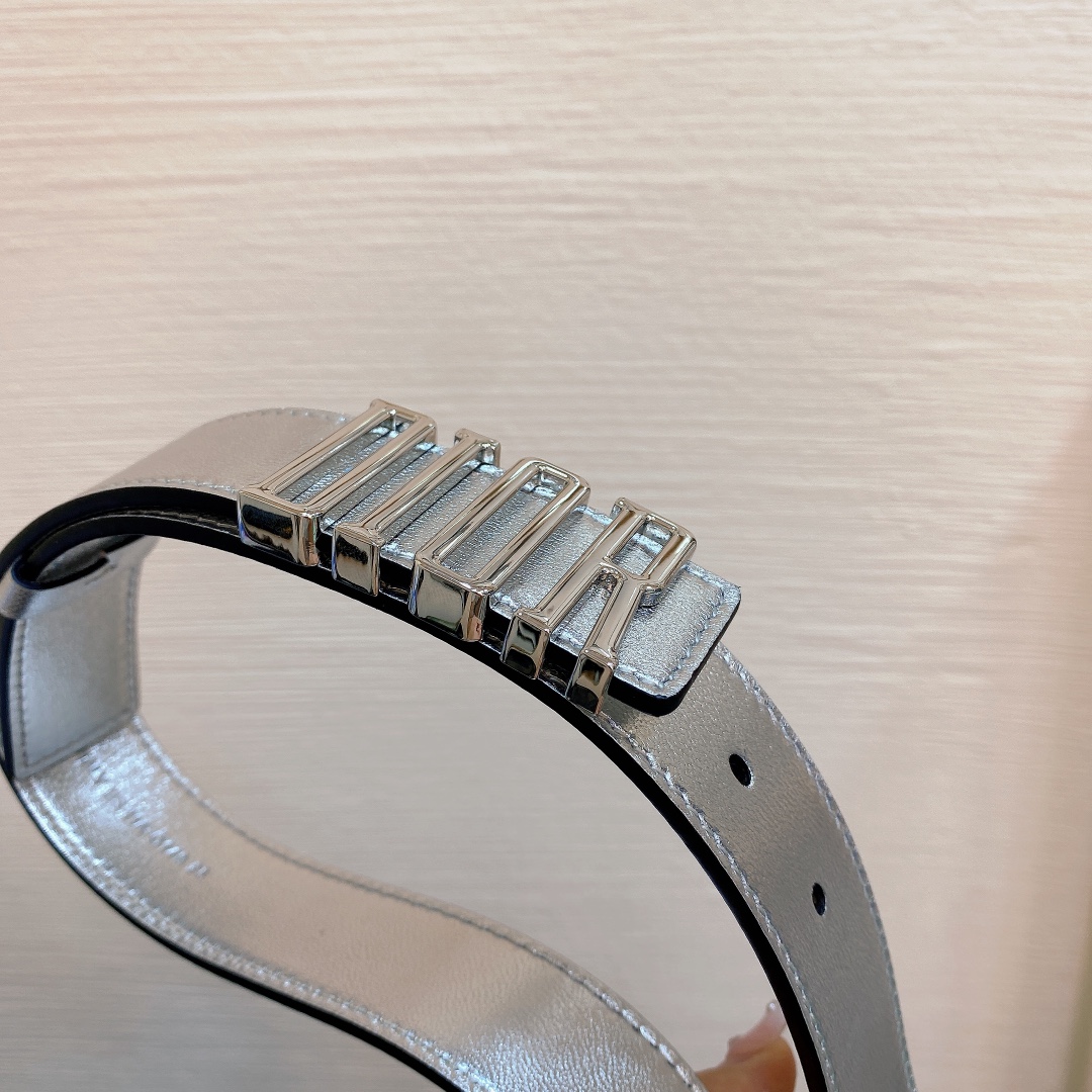 Dior Leather Belts 1:1 Mirror Version