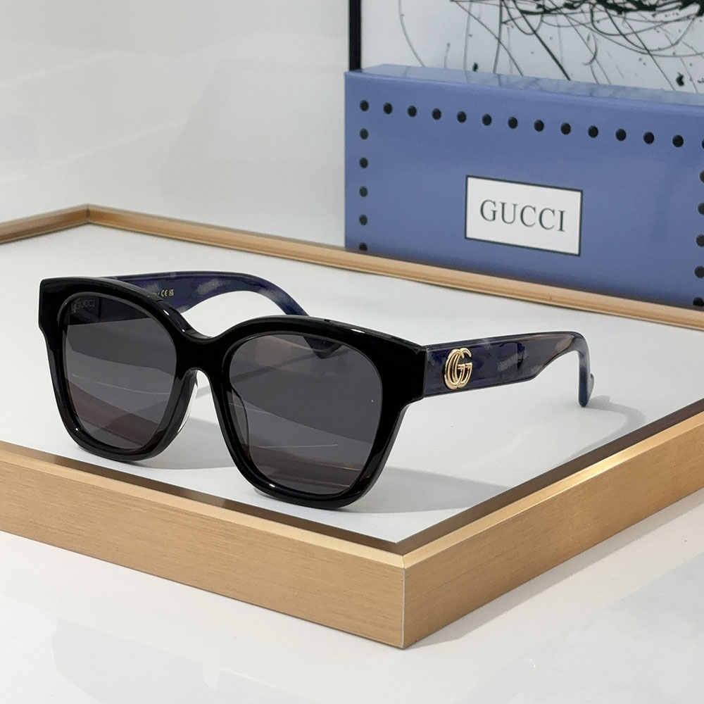 Gucci  Mirror leg Double G Mark   sunglasses Top quality （Replica）
