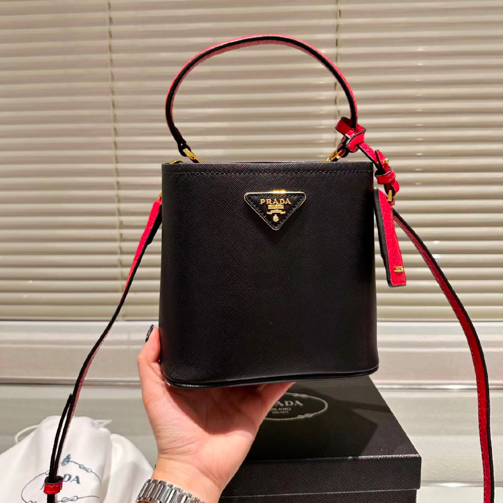 Prada Panier Handbag Saffiano Shoulder Bag（Replica）