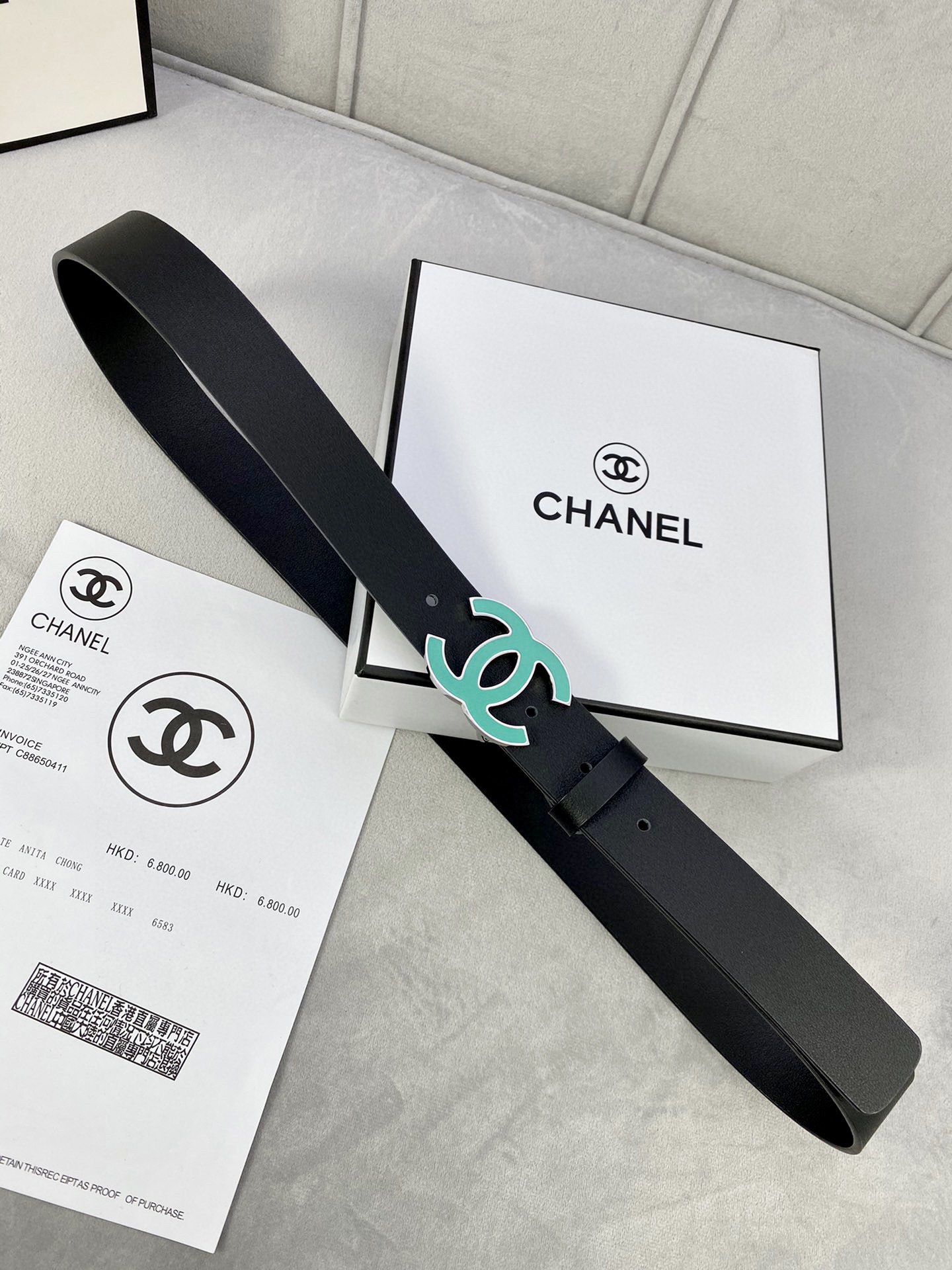 Chanel Leather Belts 1:1 Mirror Version
