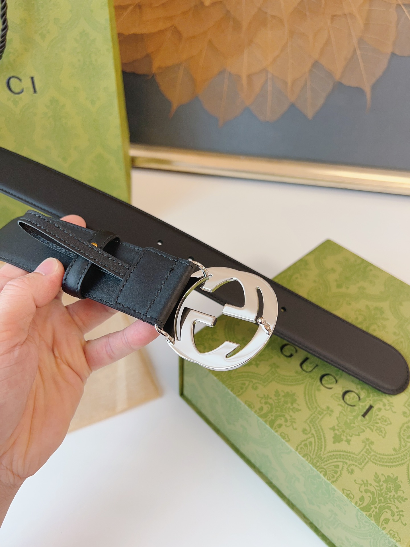 Gucci Leather Belts 1:1 Mirror Version