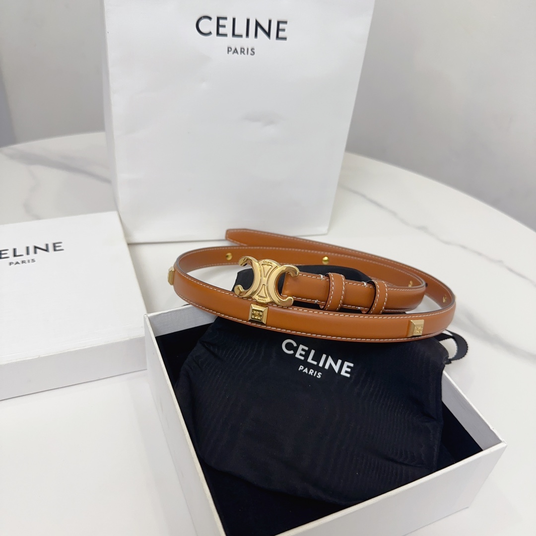 Celine Leather Belts 1:1 Mirror Version