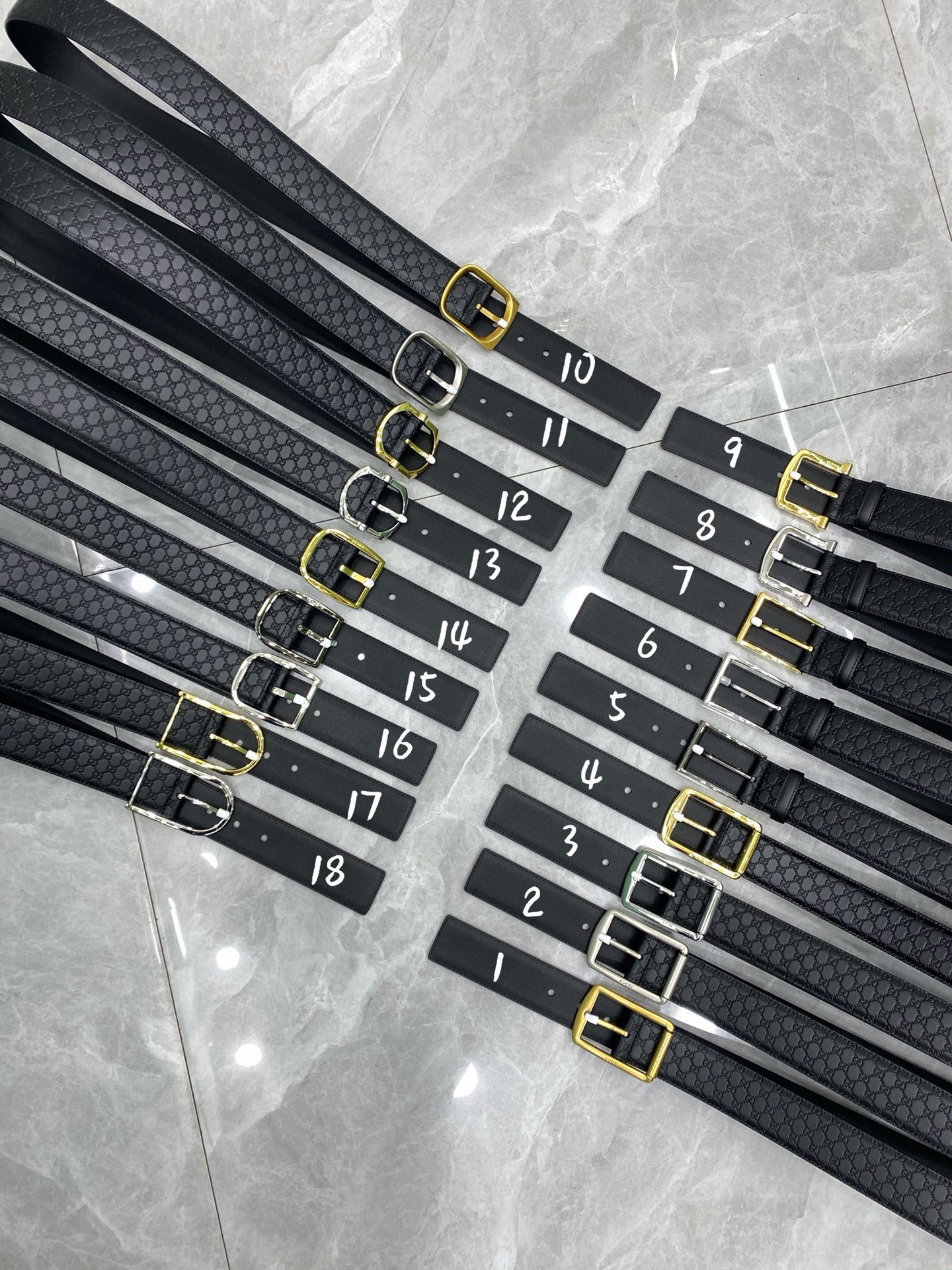 Gucci Leather Belts 1:1 Mirror Version