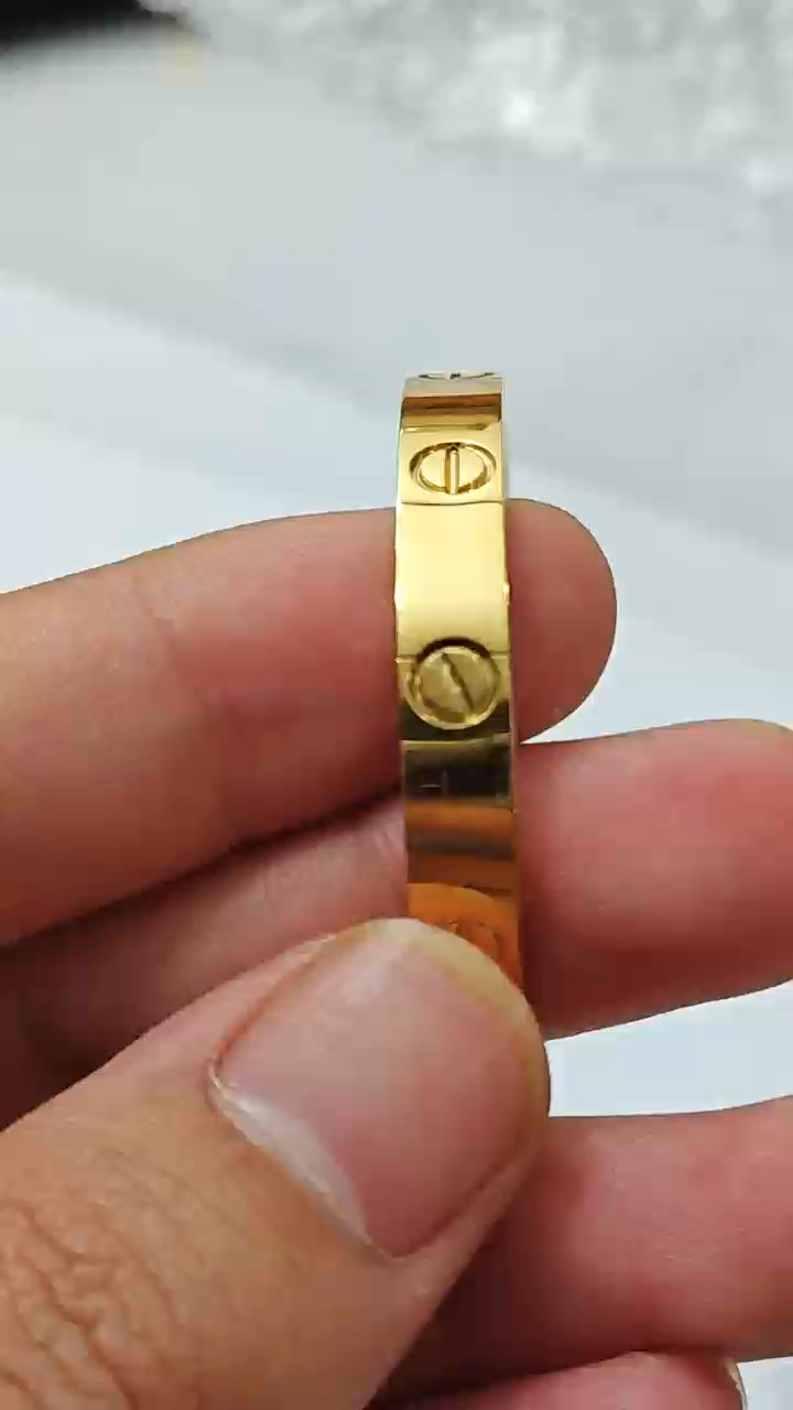 Cartier LOVE BRACELET Dupe