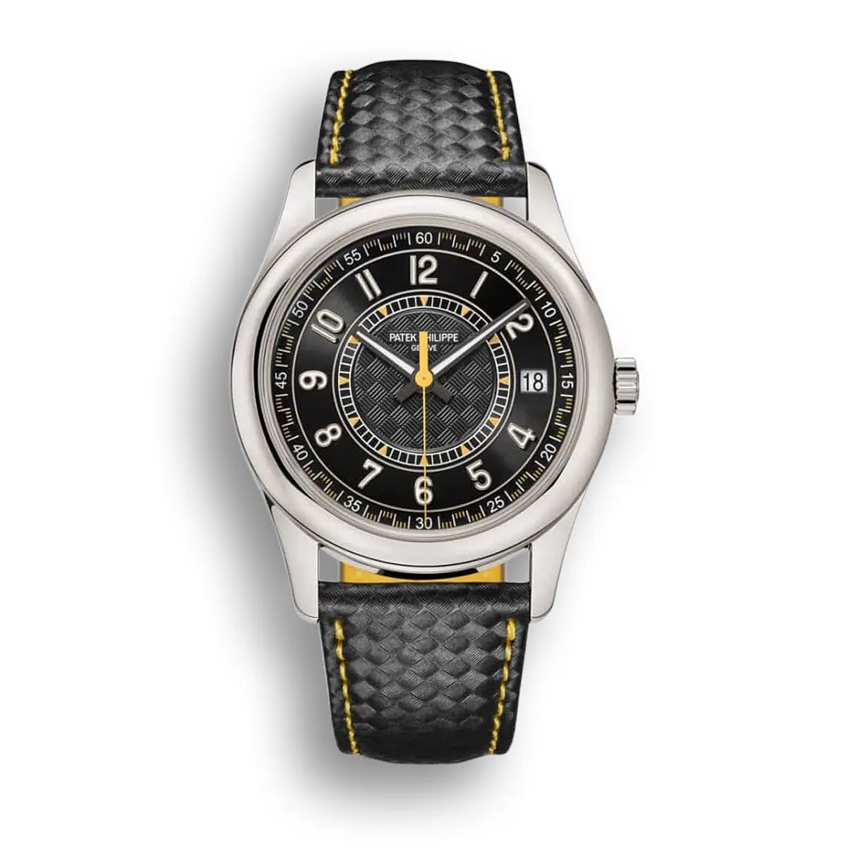 Calatrava 6007G-001 DATE, SWEEP SECONDS. 40 mm,White gold,6007G-001