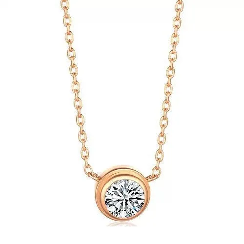 Diamants Legers De Cartier Necklace, Small Model Pink Gold, Diamond B7215700