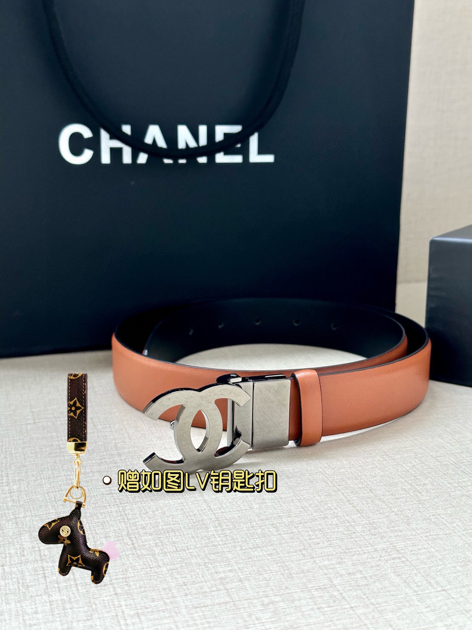 Chanel Leather Belts 1:1 Mirror Version