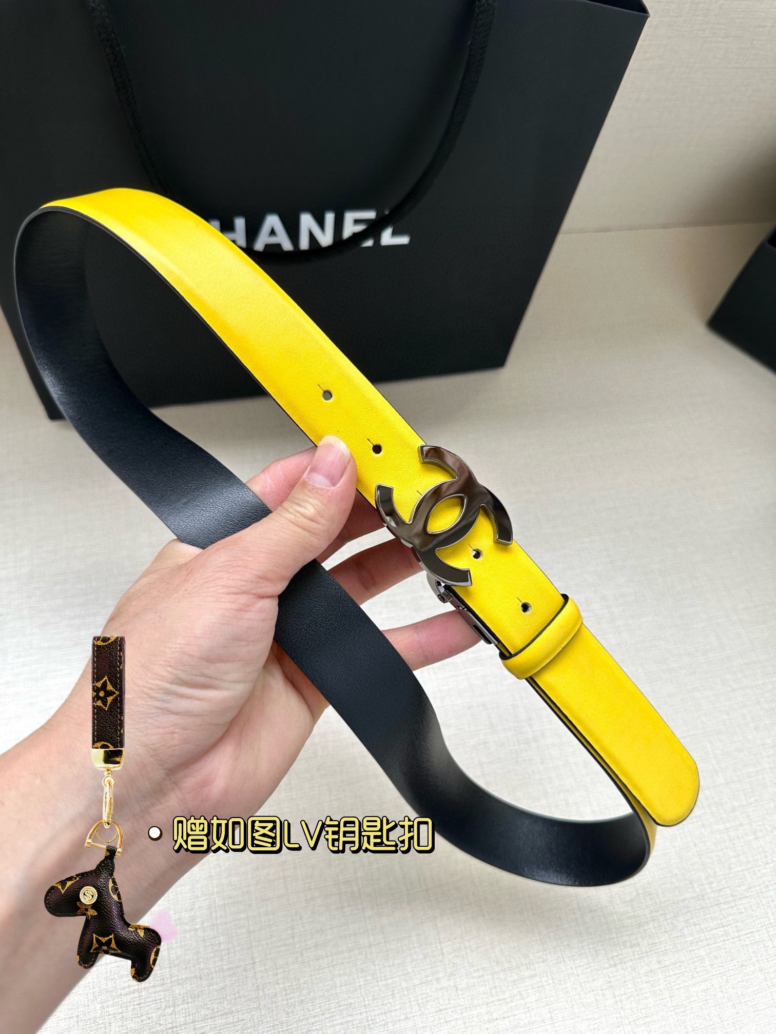 Chanel Leather Belts 1:1 Mirror Version