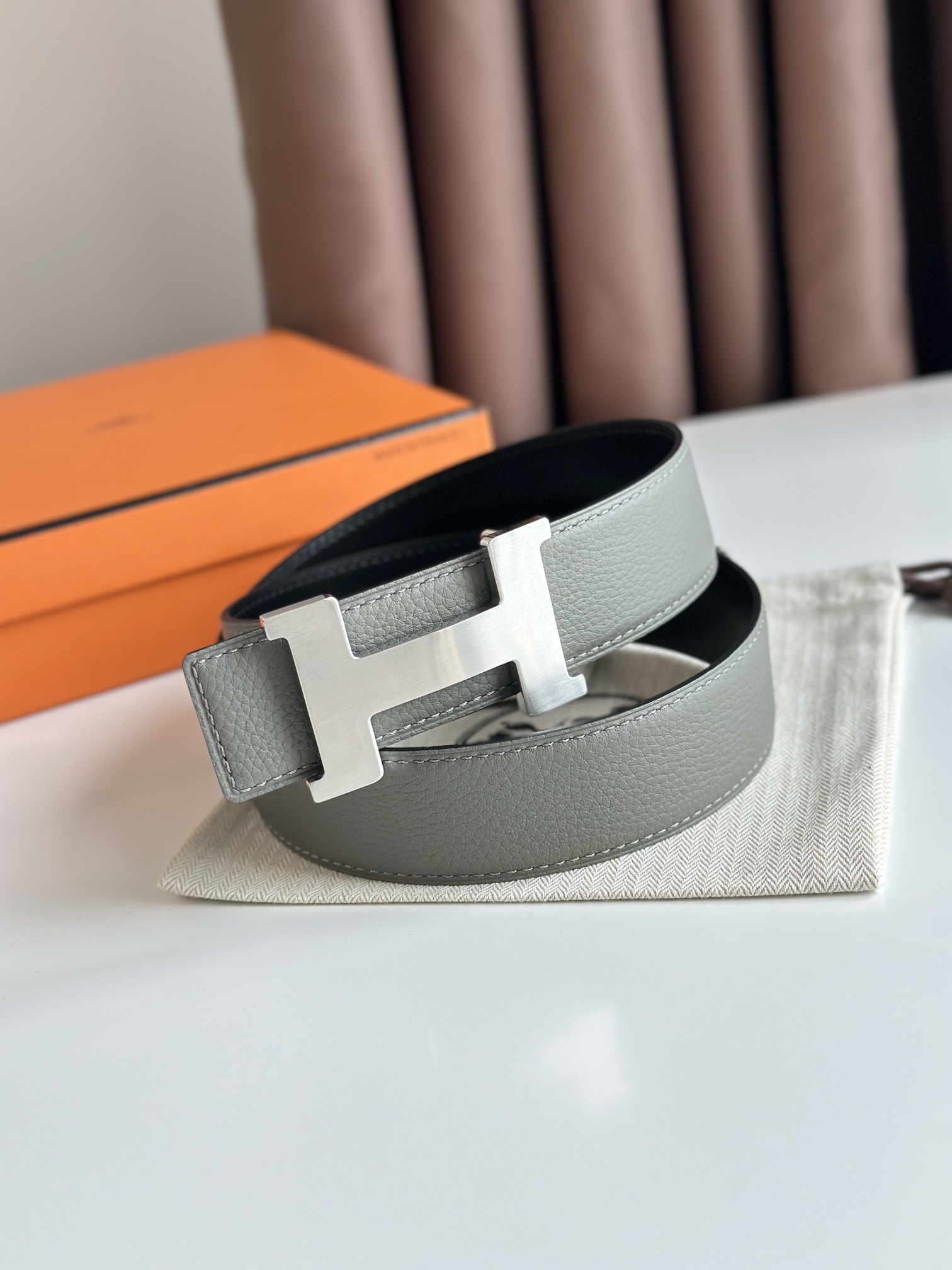 Hermes Leather Belts 1:1 Mirror Version