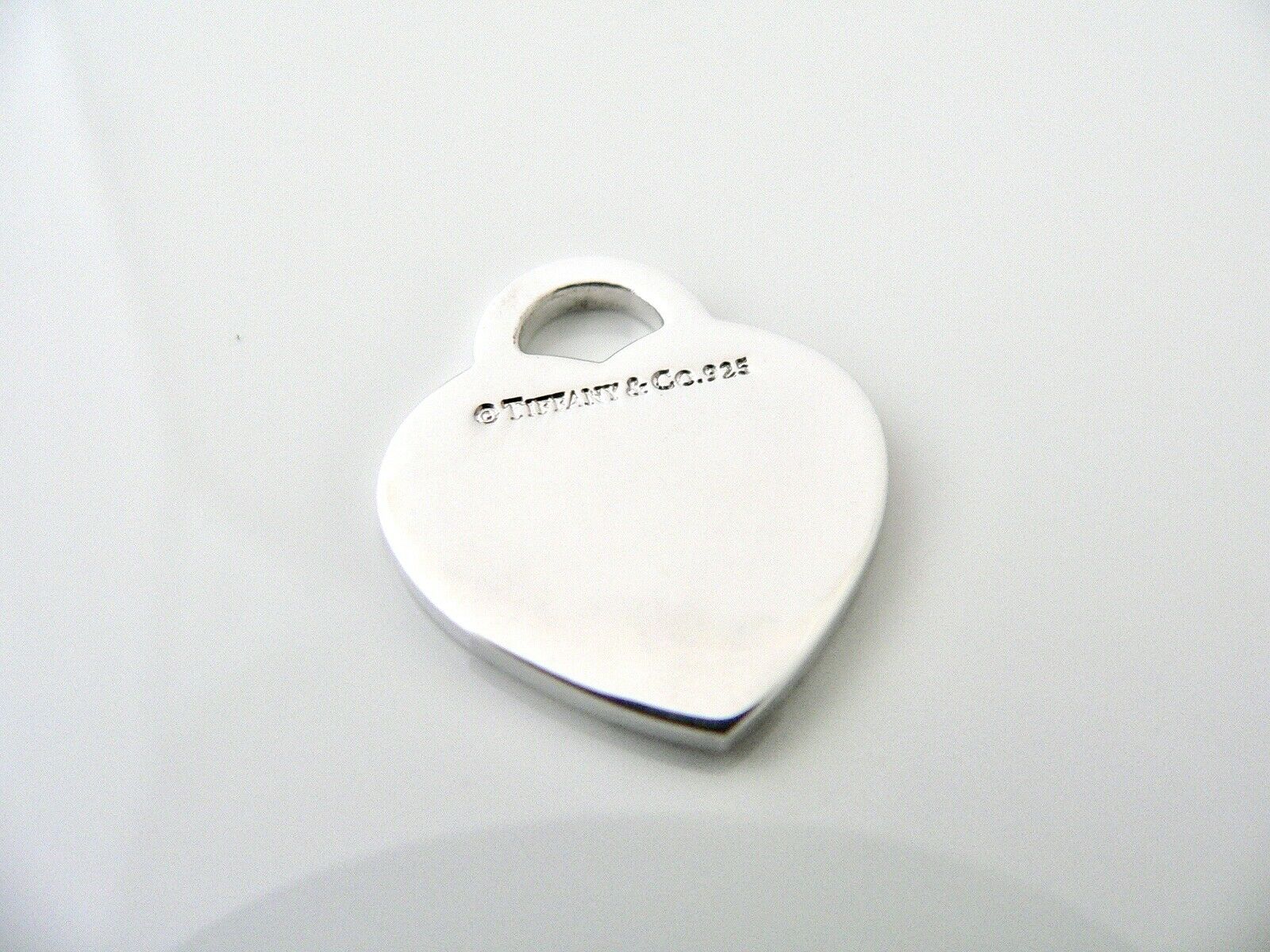 Tiffany & Co Dream a Little Dream Heart Charm Silver Pendant 4 Necklace Bracelet