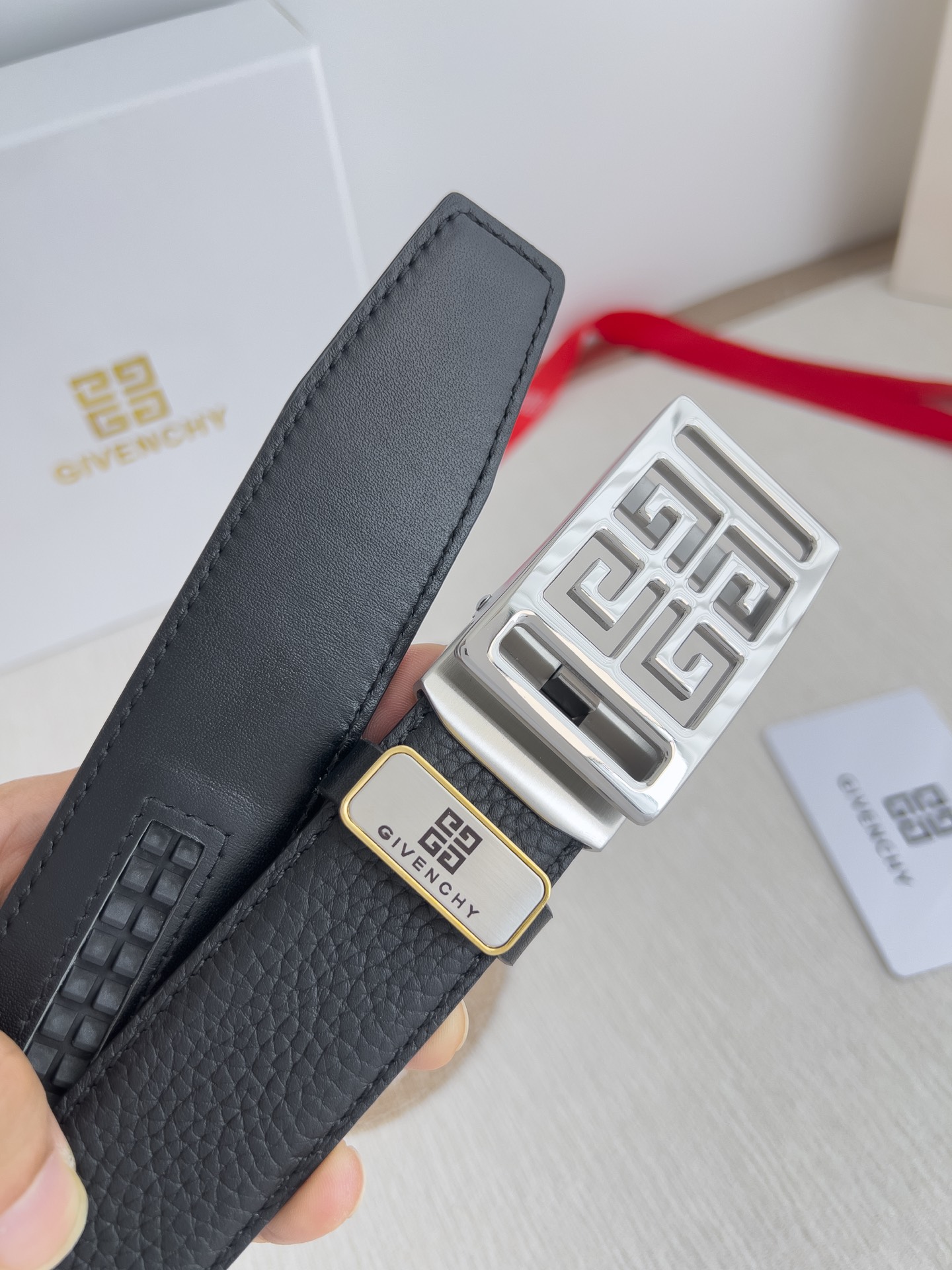 Givenchy Leather Belts 1:1 Mirror Version
