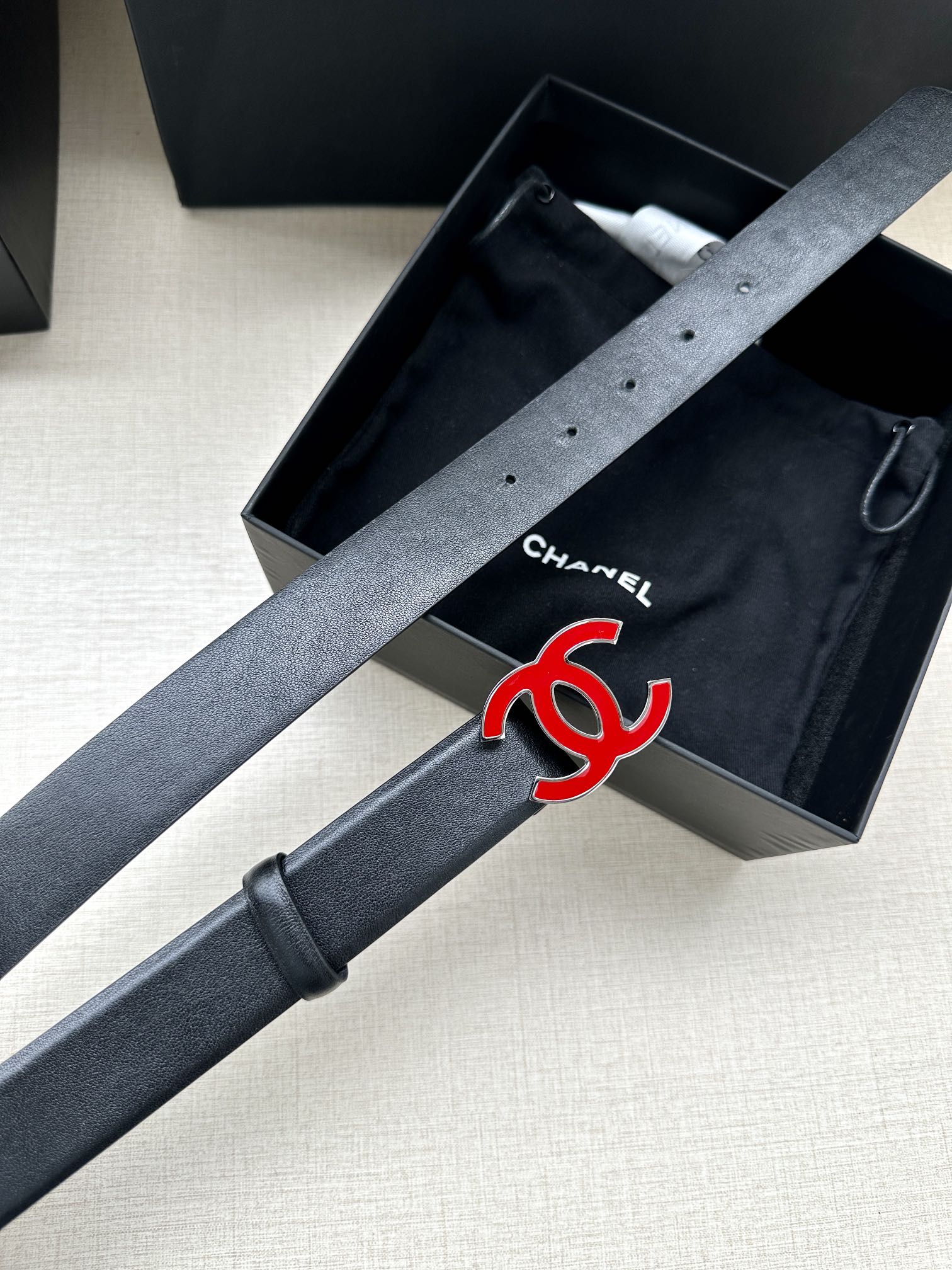 Chanel Leather Belts 1:1 Mirror Version