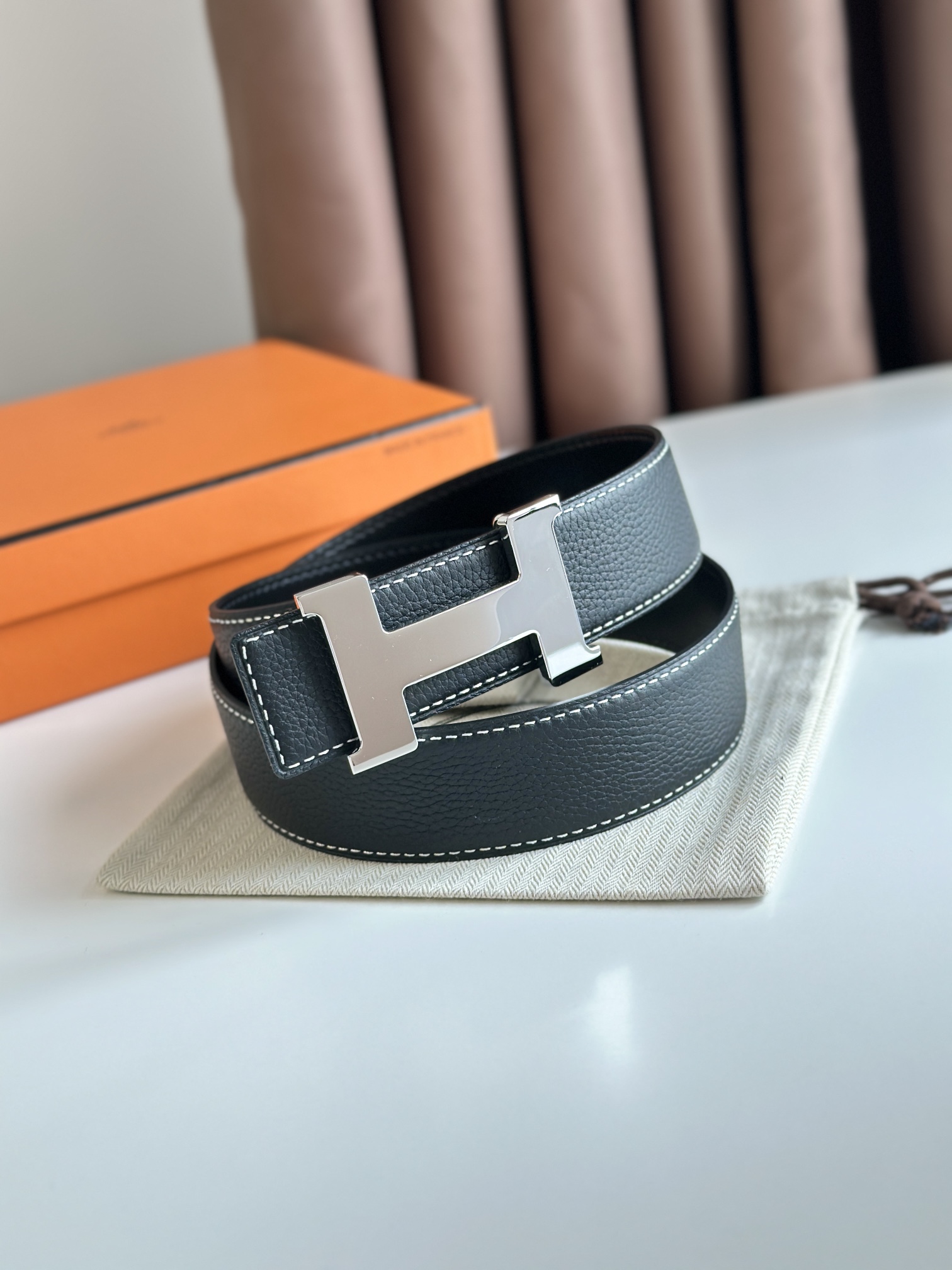 Hermes Leather Belts 1:1 Mirror Version