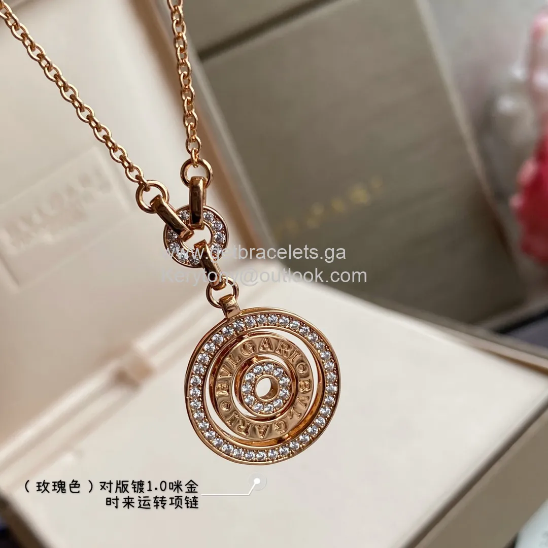 Transshipment Necklace Yellow Gold/Rose Gold/White Gold With Diamonds Replica