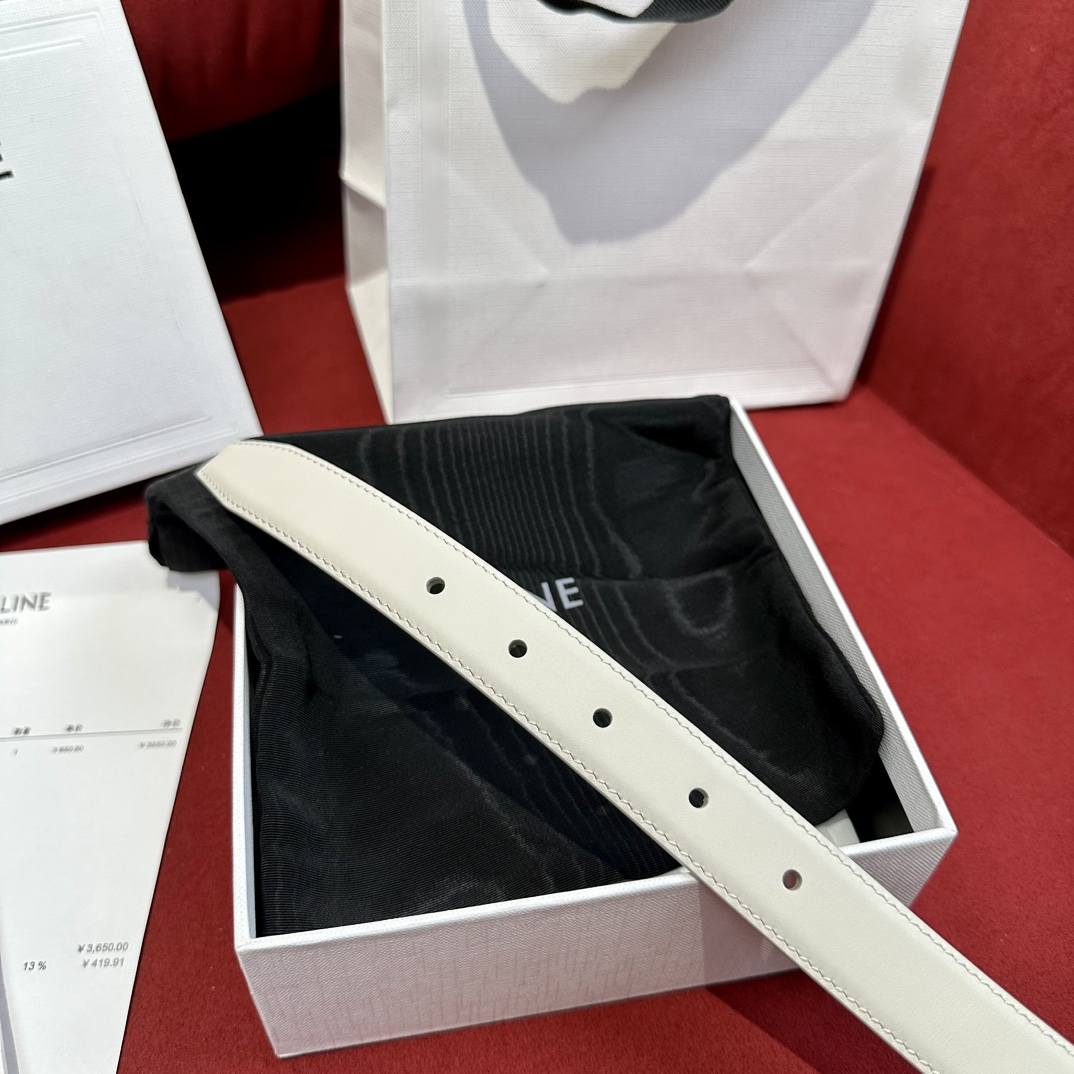 Celine Leather Belts 1:1 Mirror Version