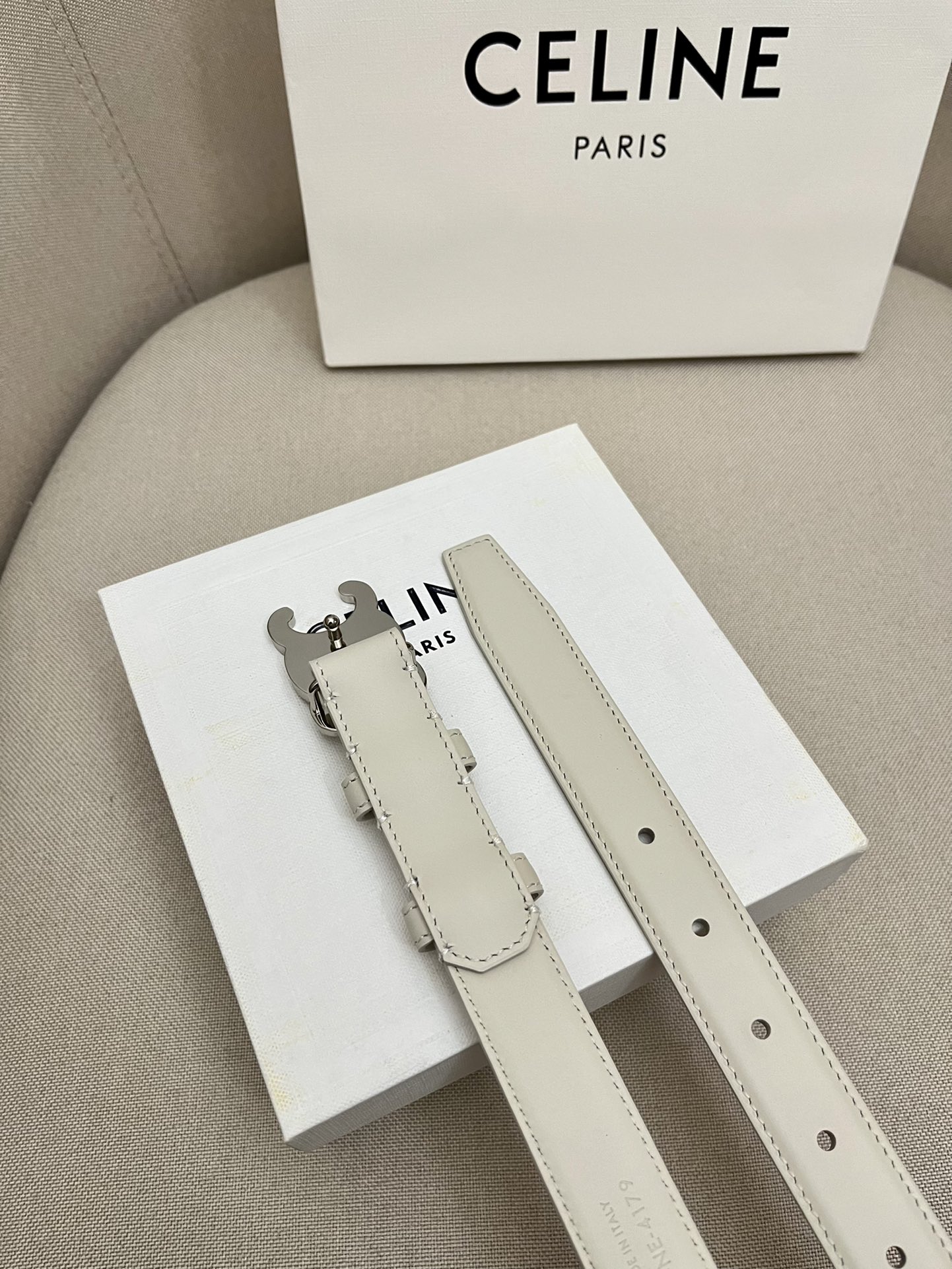 Celine Leather Belts 1:1 Mirror Version
