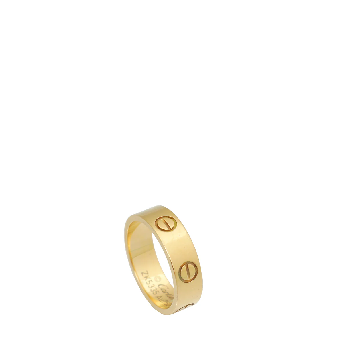 Cartier 18K Yellow Gold Love Ring 53