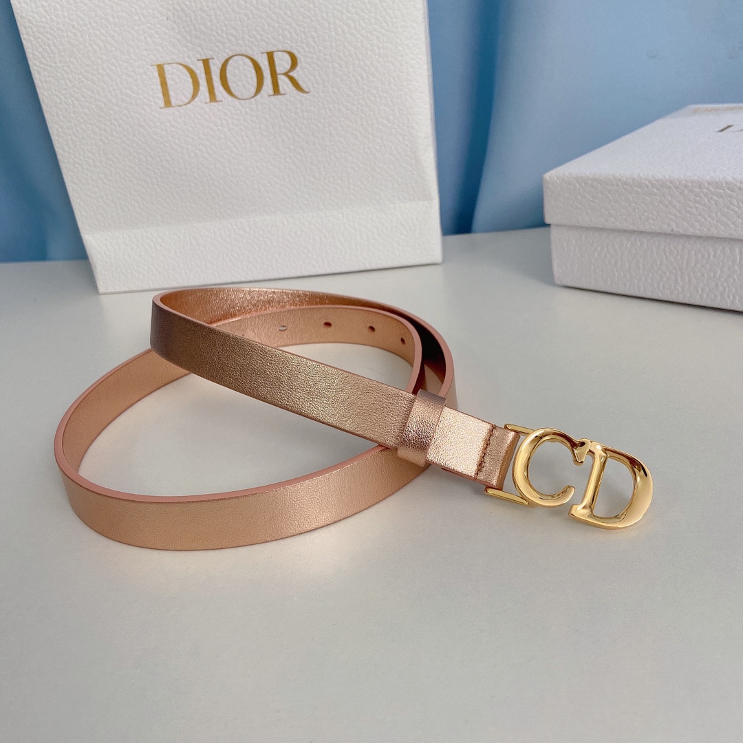 Dior Leather Belts 1:1 Mirror Version