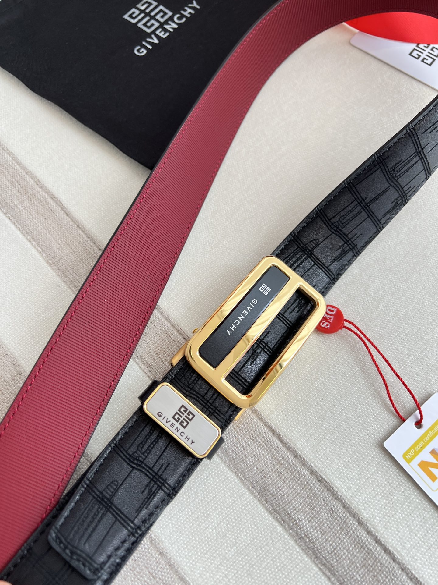 Givenchy Leather Belts 1:1 Mirror Version