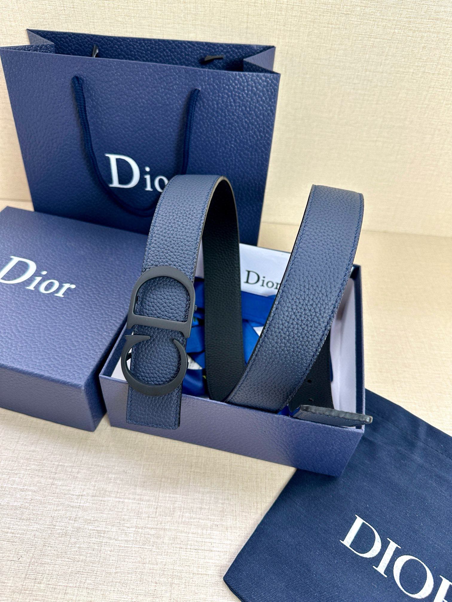 Dior Leather Belts 1:1 Mirror Version