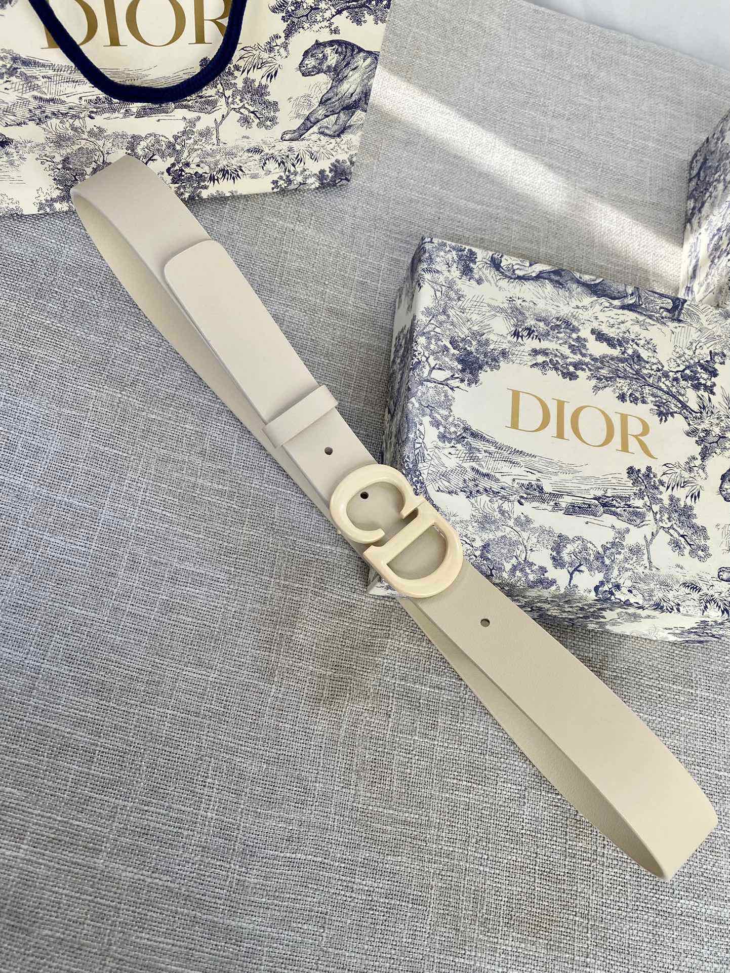 Dior Leather Belts 1:1 Mirror Version